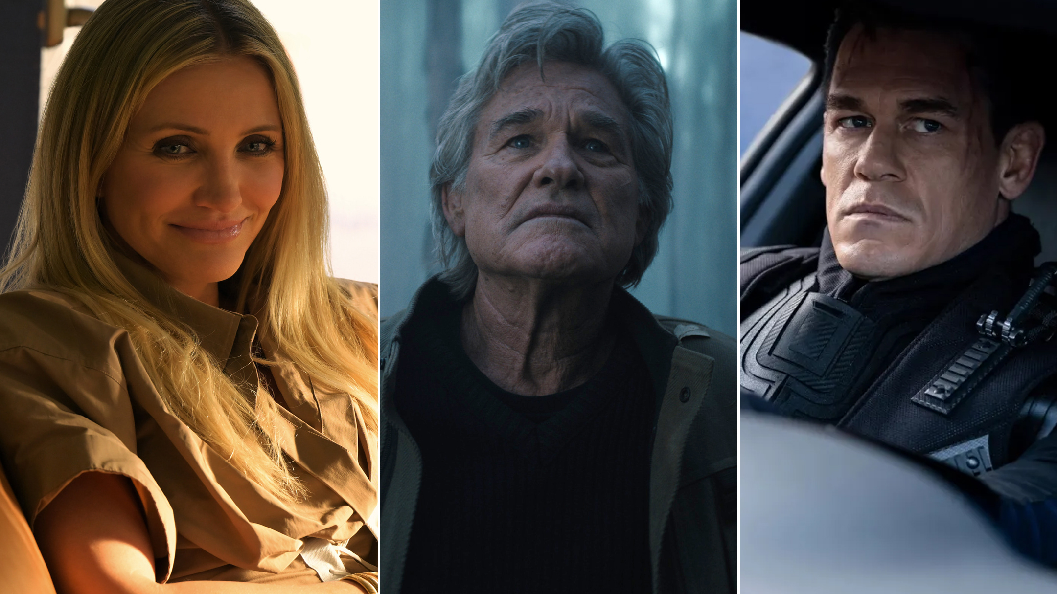 Coming to Apple TV (left to right): Outcome, Monarch: Legacy of Monsters, Matchbox The Movie