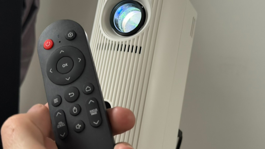 Projector and remote control