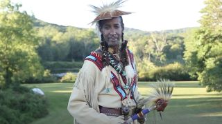 Native man in American Native