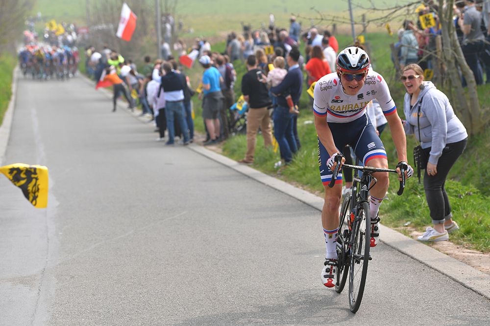 Matej Mohoric (UAE Team Emirates) at Tour of Flanders