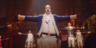 SCREENSHOT From YouTube video: "Show Clips: Hamilton, Starring Lin-Manuel Miranda, Leslie Odom Jr.,