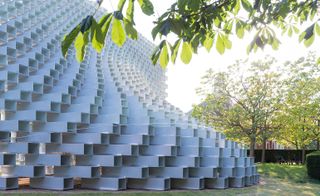 Serpentine pavilion 2016 designed by BIG