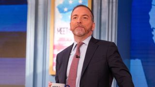 Chuck Todd in suit on Meet the Press