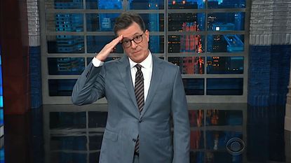 Stephen Colbert recaps Trump complimenting Kim Jong Un
