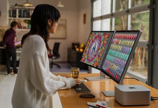 Apple Mac Studio with the Studio Display