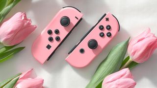 Pastel Pink Joy-Cons