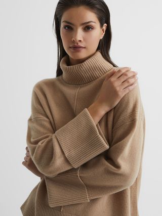 Sarah Wool-Cashmere Roll Neck Jumper