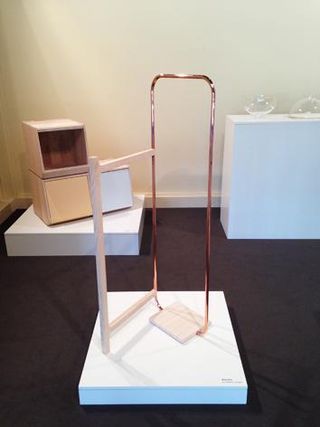 'Blanche' clothes stand by Meike Langer