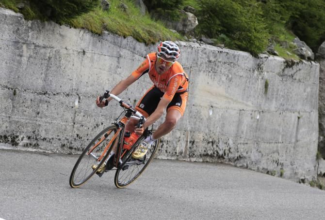 Samuel Sanchez saw his podium chances fall apart