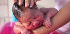 A newborn baby