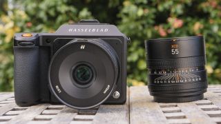 The Hasselblad X2D 100C camera alongside a new V XCD lens