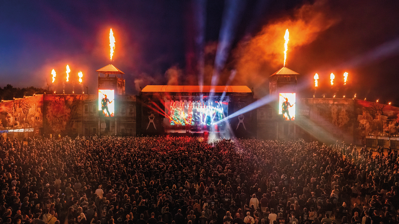 The Alcatraz festival grounds