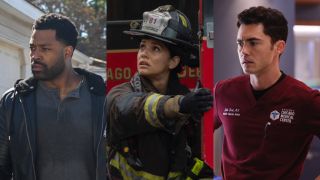 LaRoyce Hawkins from Chicago P.D., Miranda Rae Mayo from Chicago Fire, Darren Barnet from Chicago Med