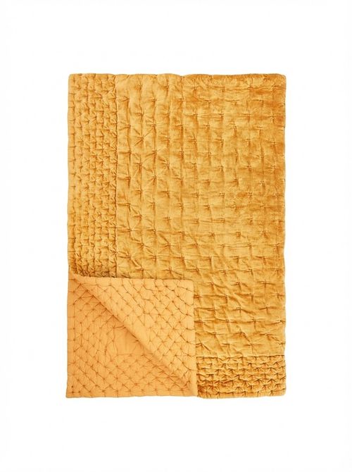 Velvet Stitch Quilted Bedspread