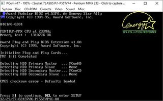 Emulate Old PC Using PCem