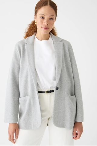 J.Crew Cecile Relaxed Sweater-Blazer