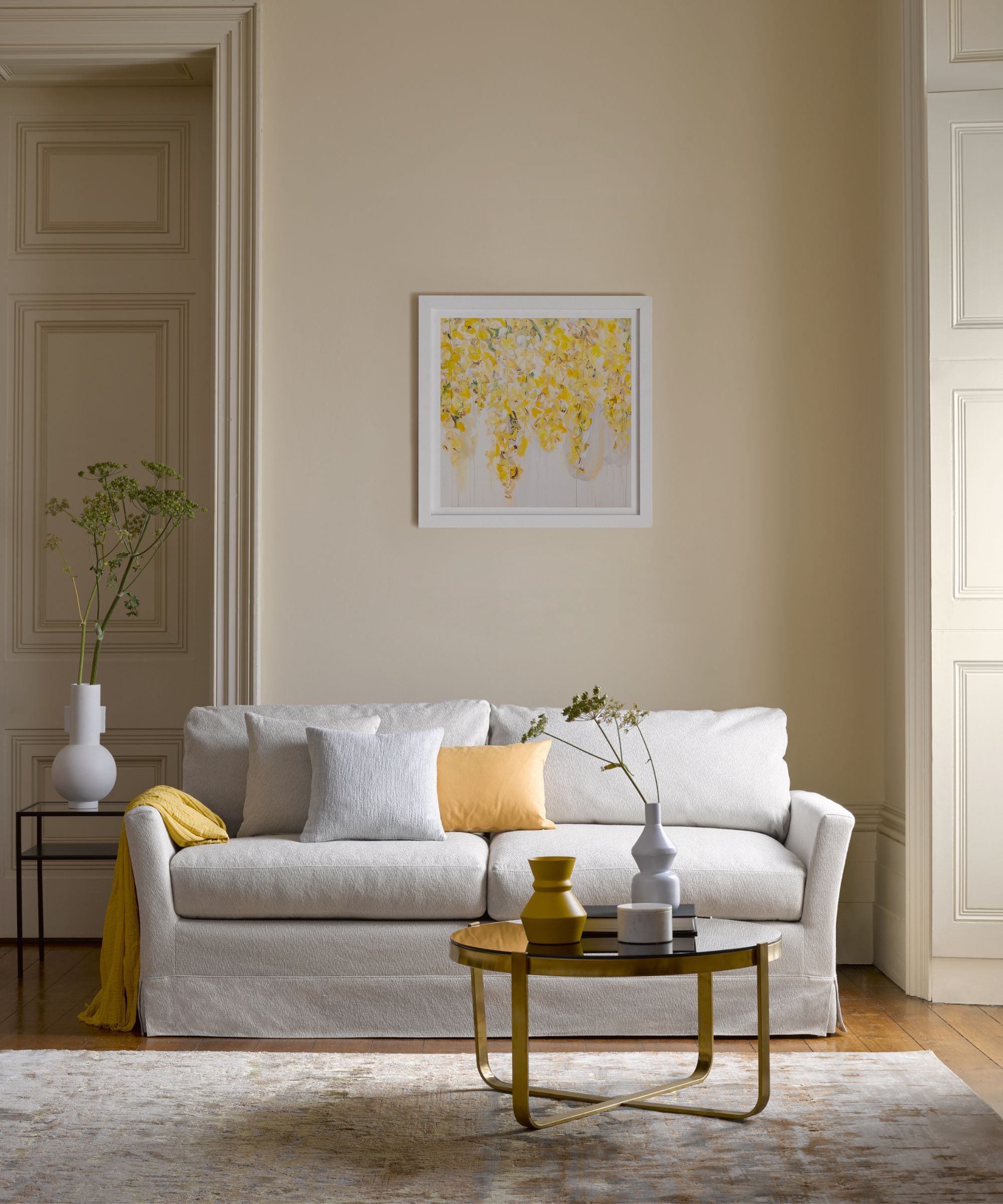 Sofa in living room