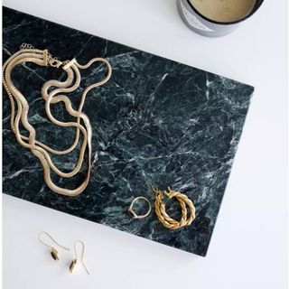 The Parmatile Shop Marble Vanity Tray