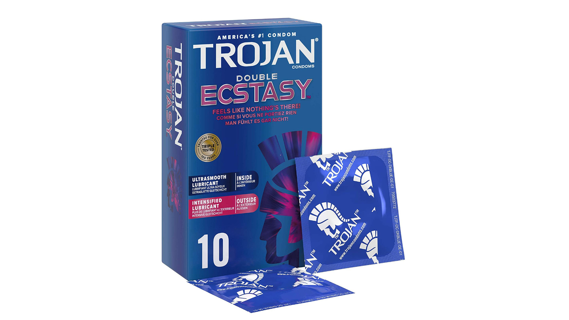 Trojan Double Ecstasy condoms
