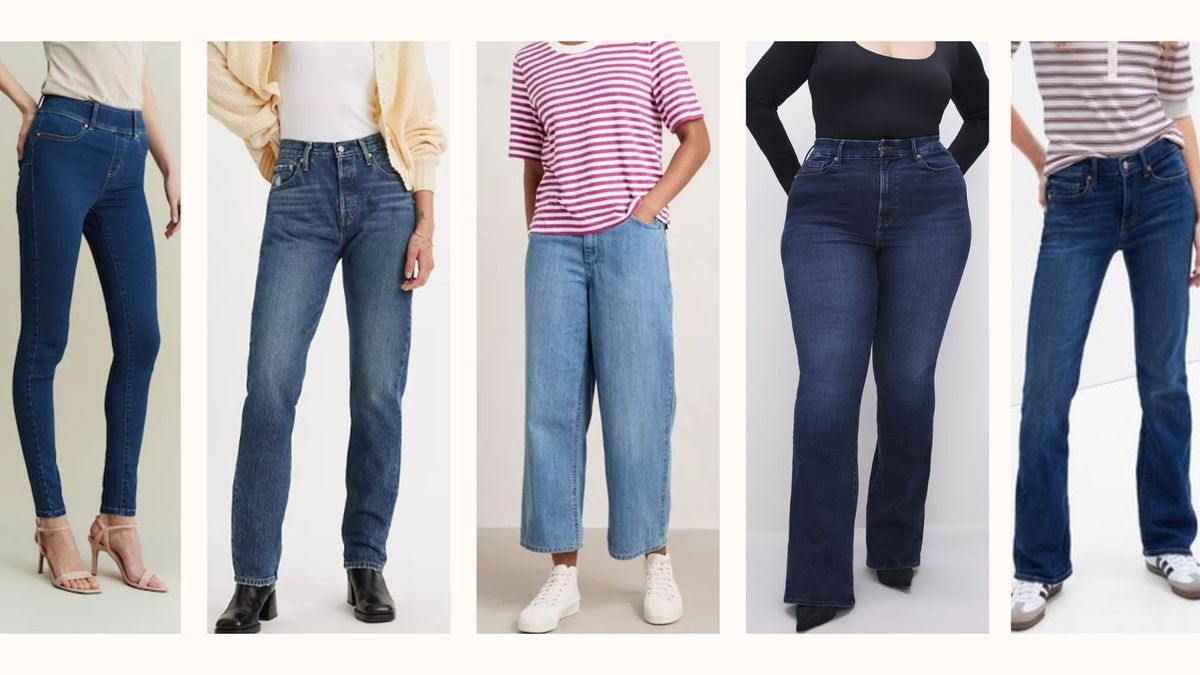 Our guide to finding the best jeans for your body type