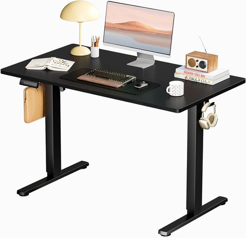 40-inch black standing desk