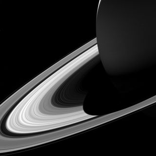 Saturn Shadow and Rings
