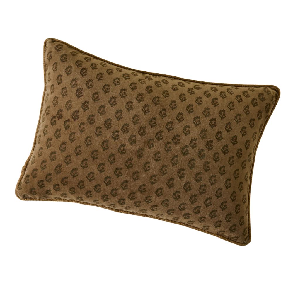 Henry Printed Velvet Pillow