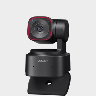 The Obsbot Tiny 2 Lite webcam on a plain background