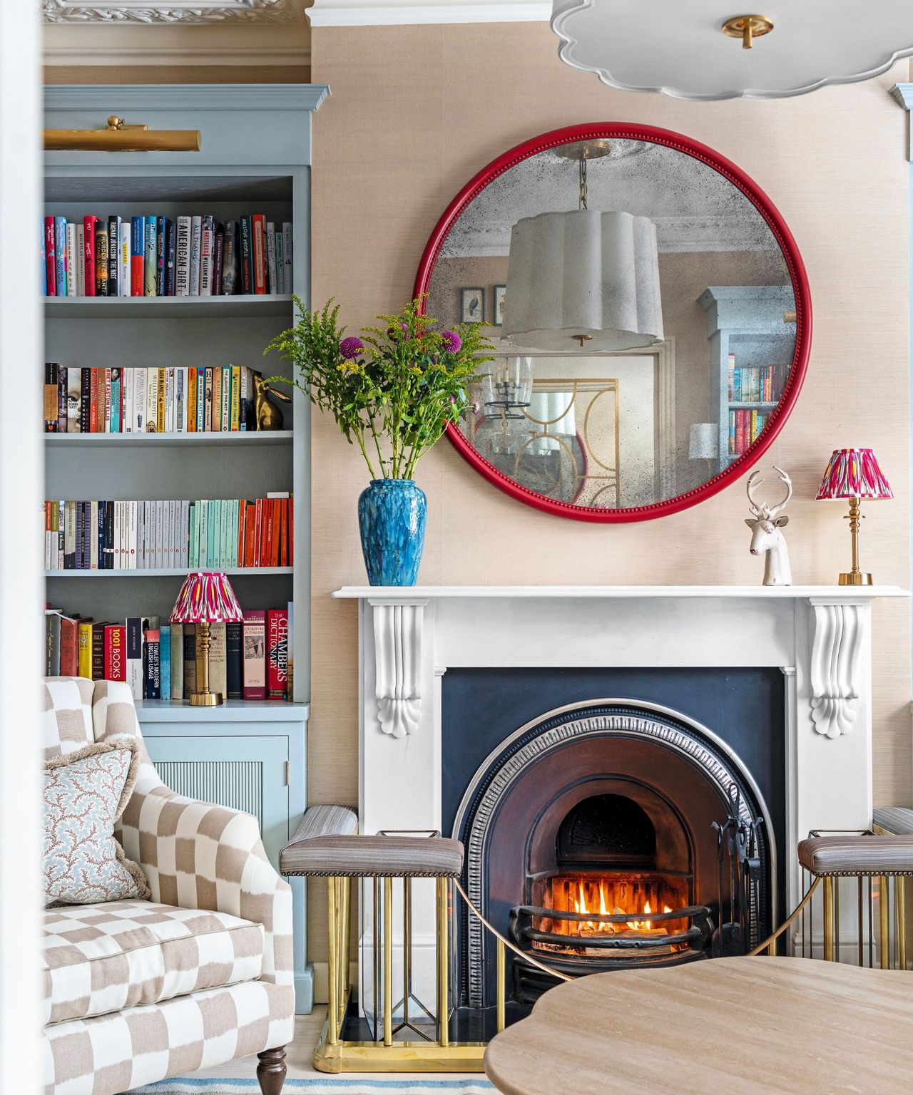 This calming yet colorful London home is now fit for family life ...