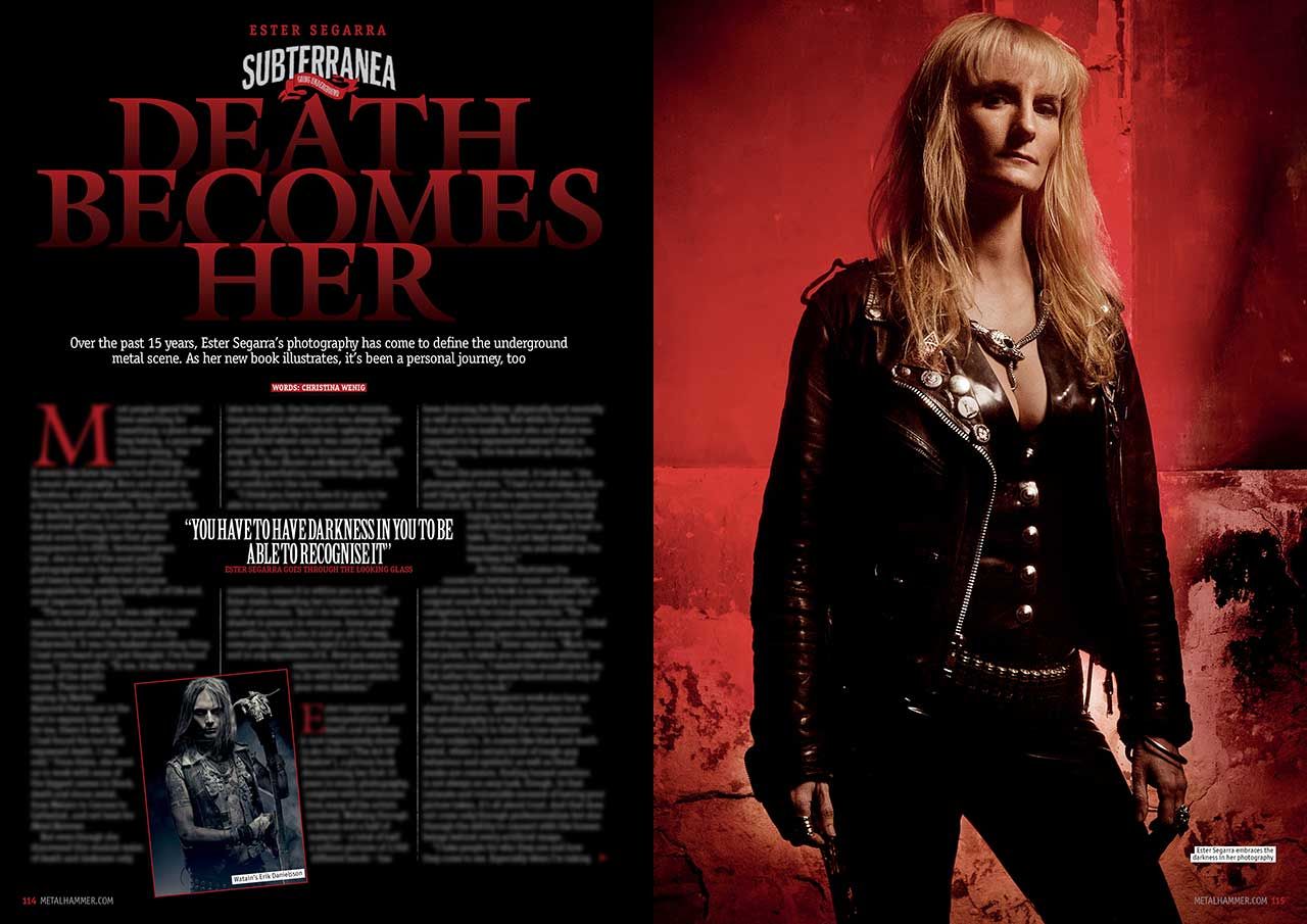Esther Segarra Metal Hammer feature