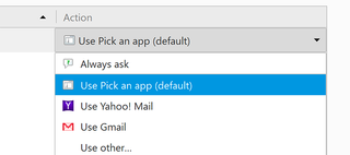 choose your mail client