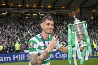 Celtic’s Nir Bitton is among the familiar faces in the Israel ranks