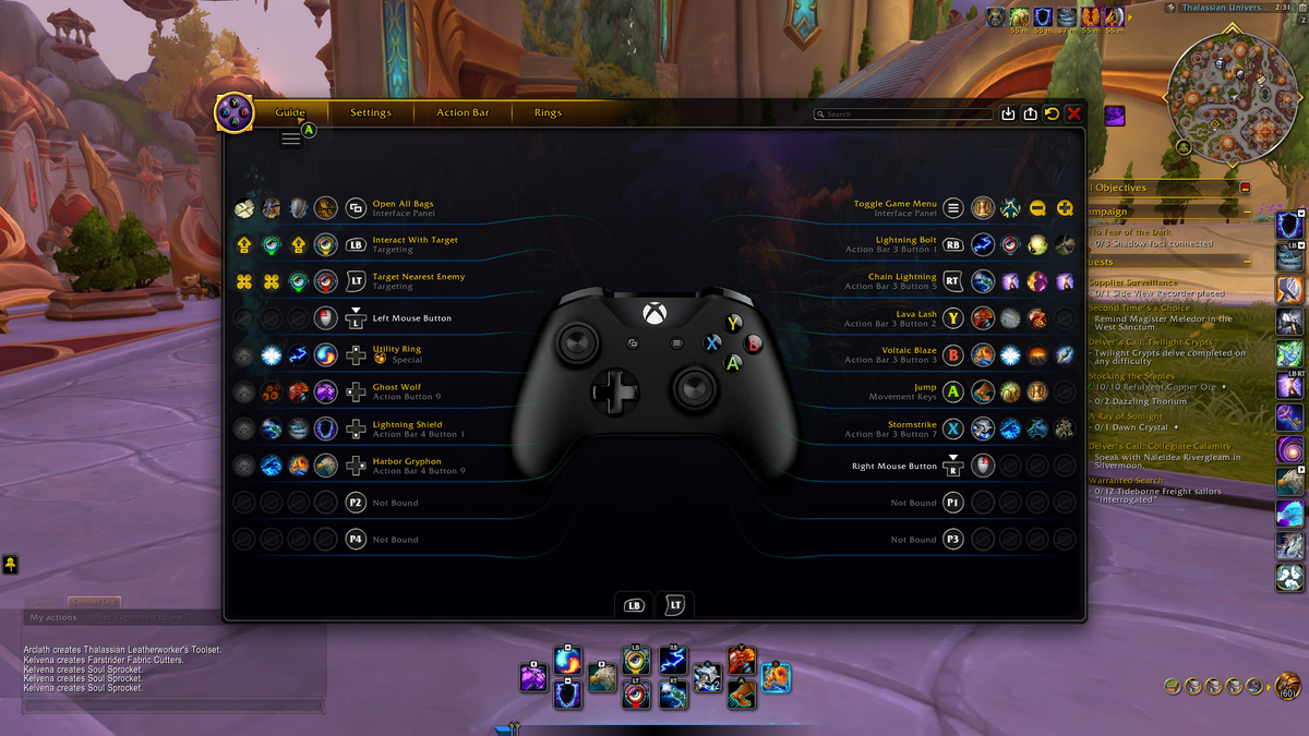 The controller remapping guide in the ConsolePort mod.