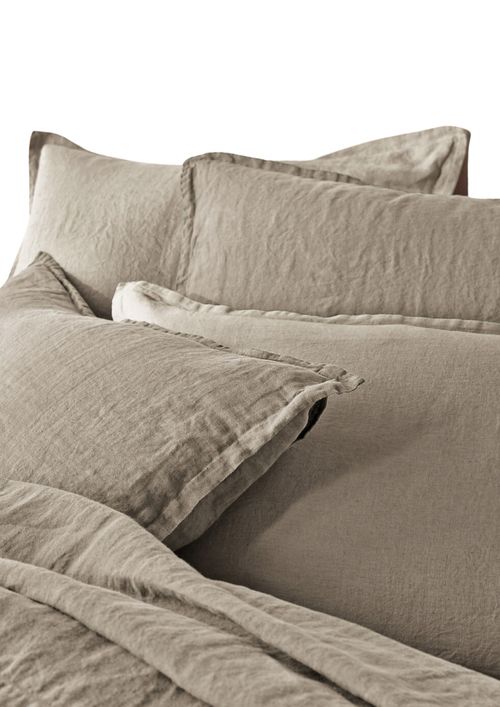 Linot Plain 100% Washed Linen Duvet Cover