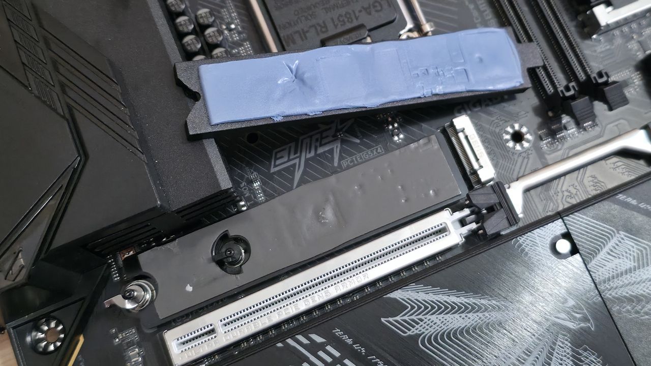 Testing motherboard m.2 heatsinks