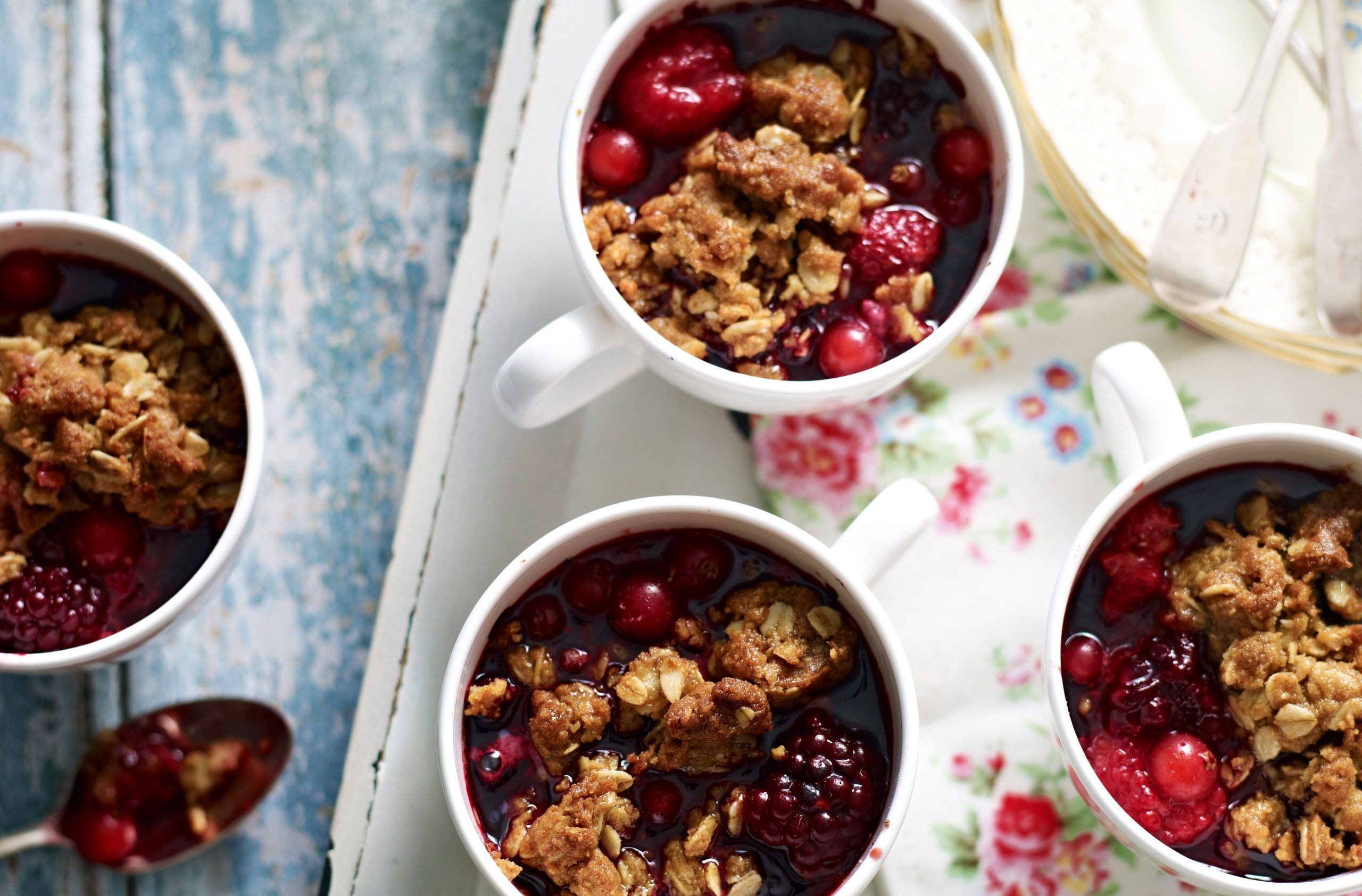 Mixed berry crisp recipe