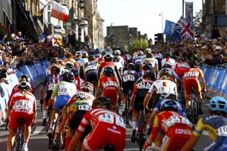 The elite women's road race