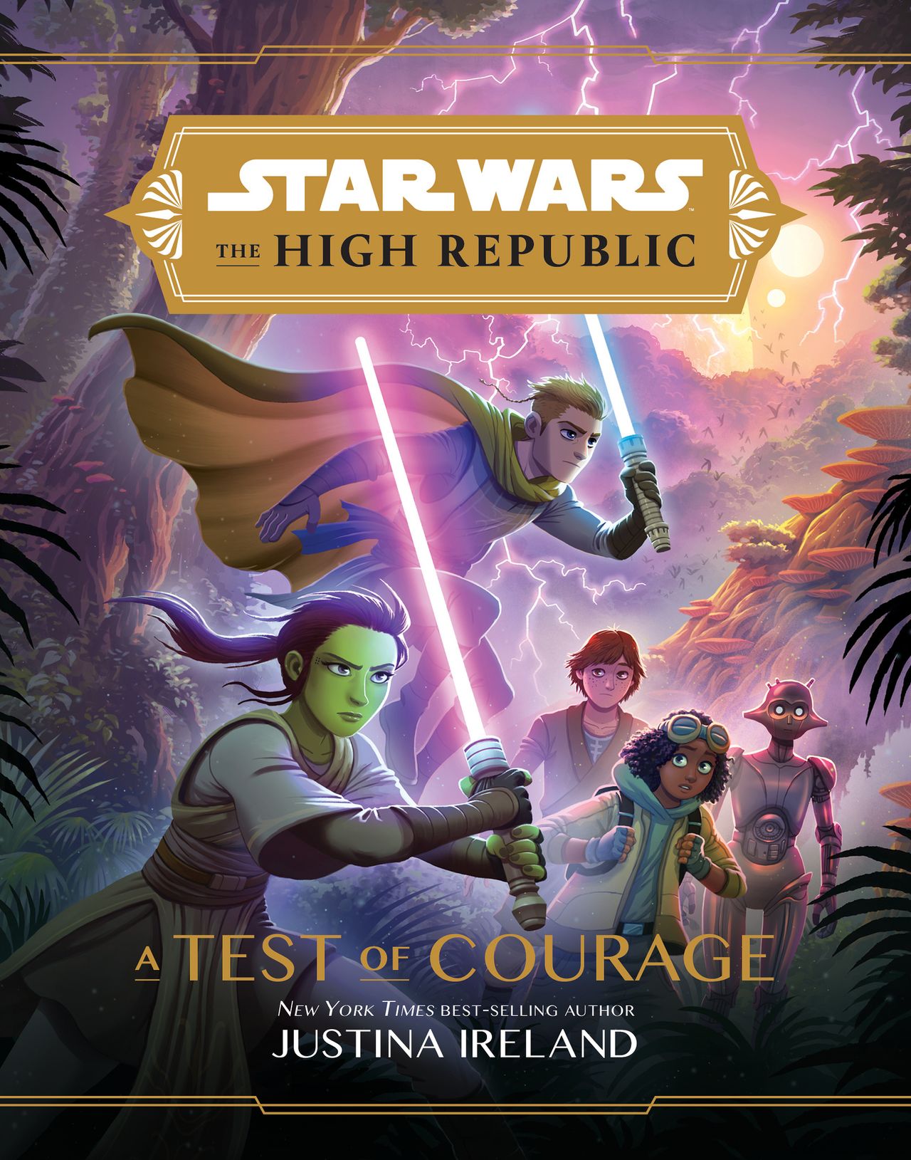 Cover art for the new series "Star Wars: The High Republic."