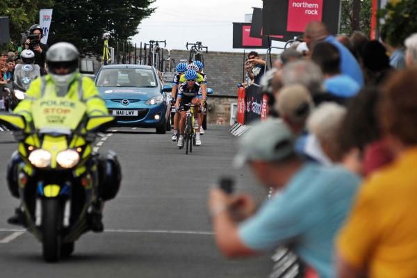 The four on the final lap