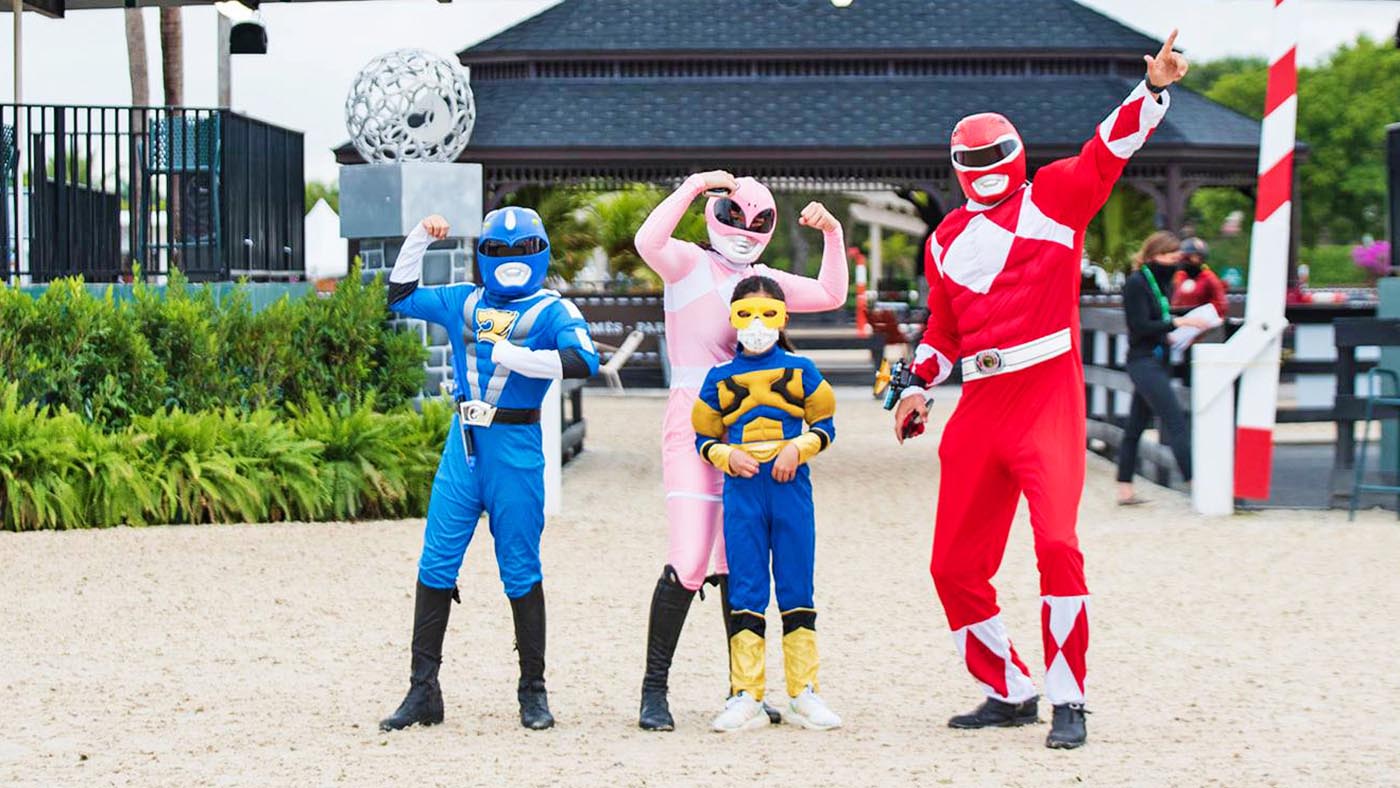 Team Rodriguez Equestrian looking ready for the action! They competed on behalf of the Equestrian Aid Foundation