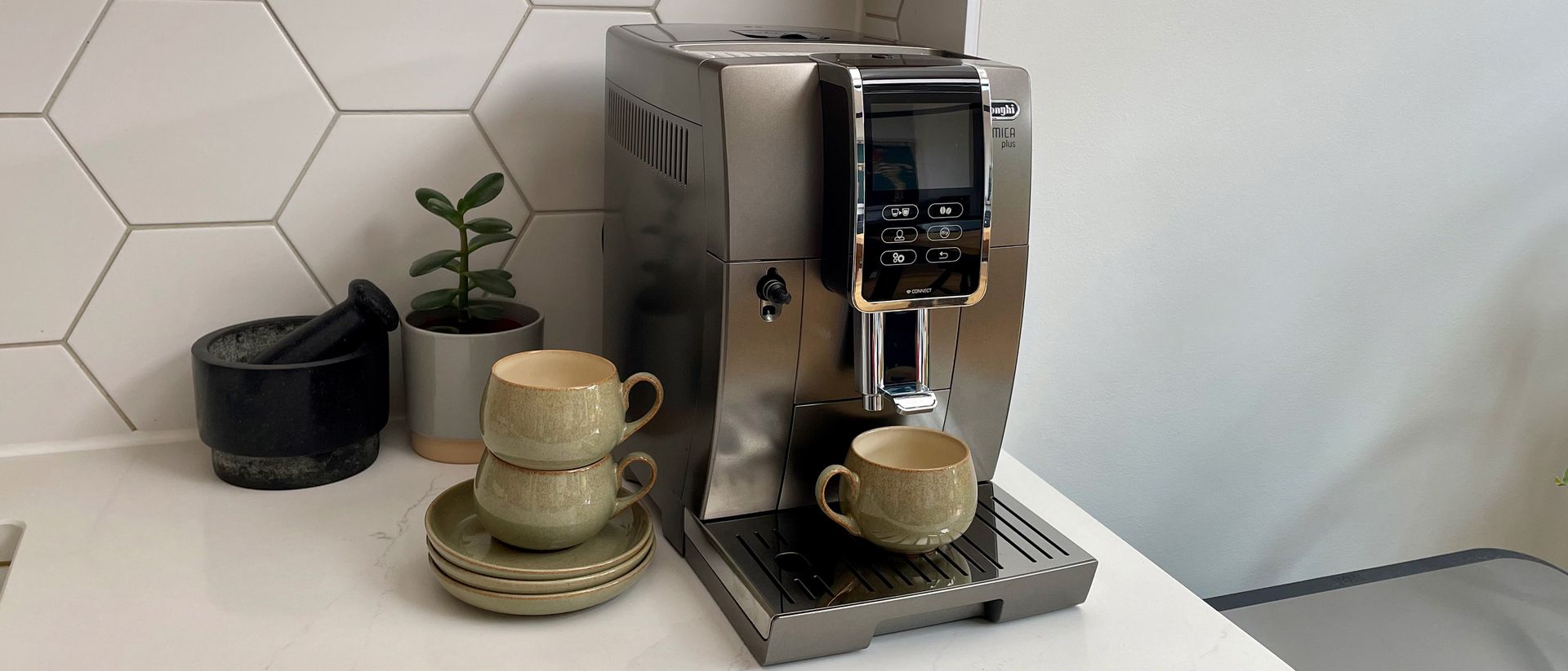 DeLonghi Dinamica Plus coffee maker review TechRadar