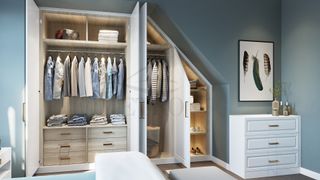 bedroom with built in wardrobe perfect for optimising space by metro wardobes