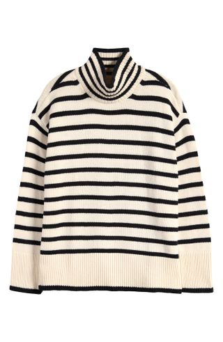 Lucky Brand, Cotton Blend Turtleneck Sweater