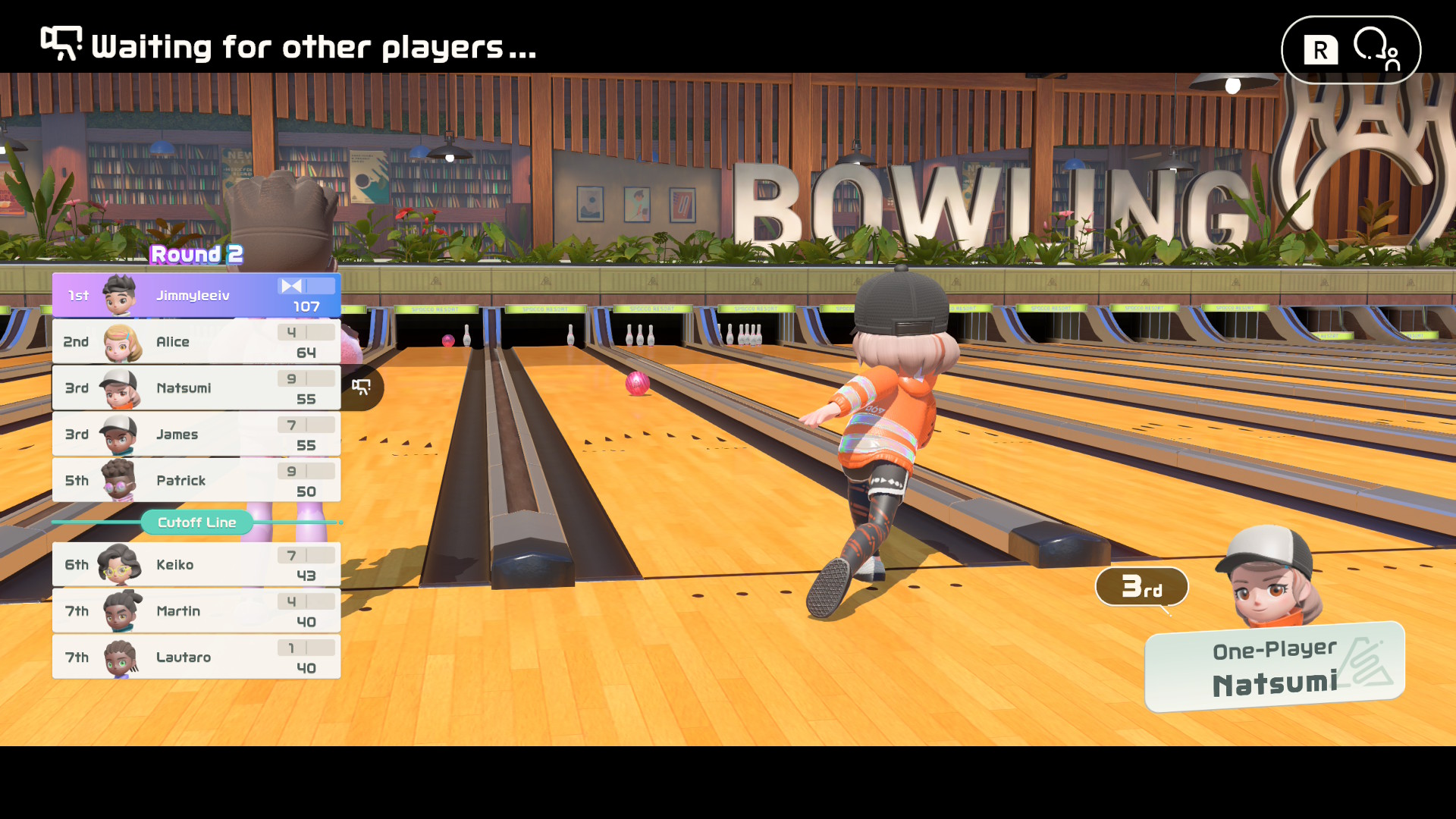 A screenshot showing how you can spectate and watch other players in online multiplayer in Nintendo Switch Sports Resort