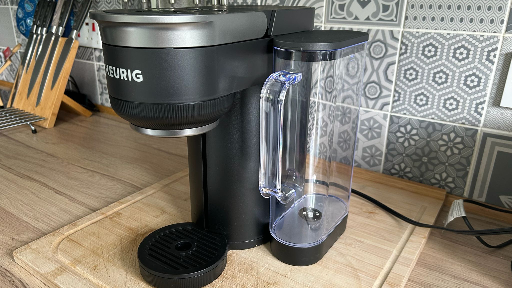 Keurig K-Crema capsule espresso machine with empty water tank