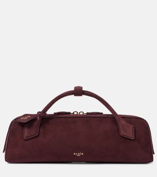 Le Teckel Suede Clutch