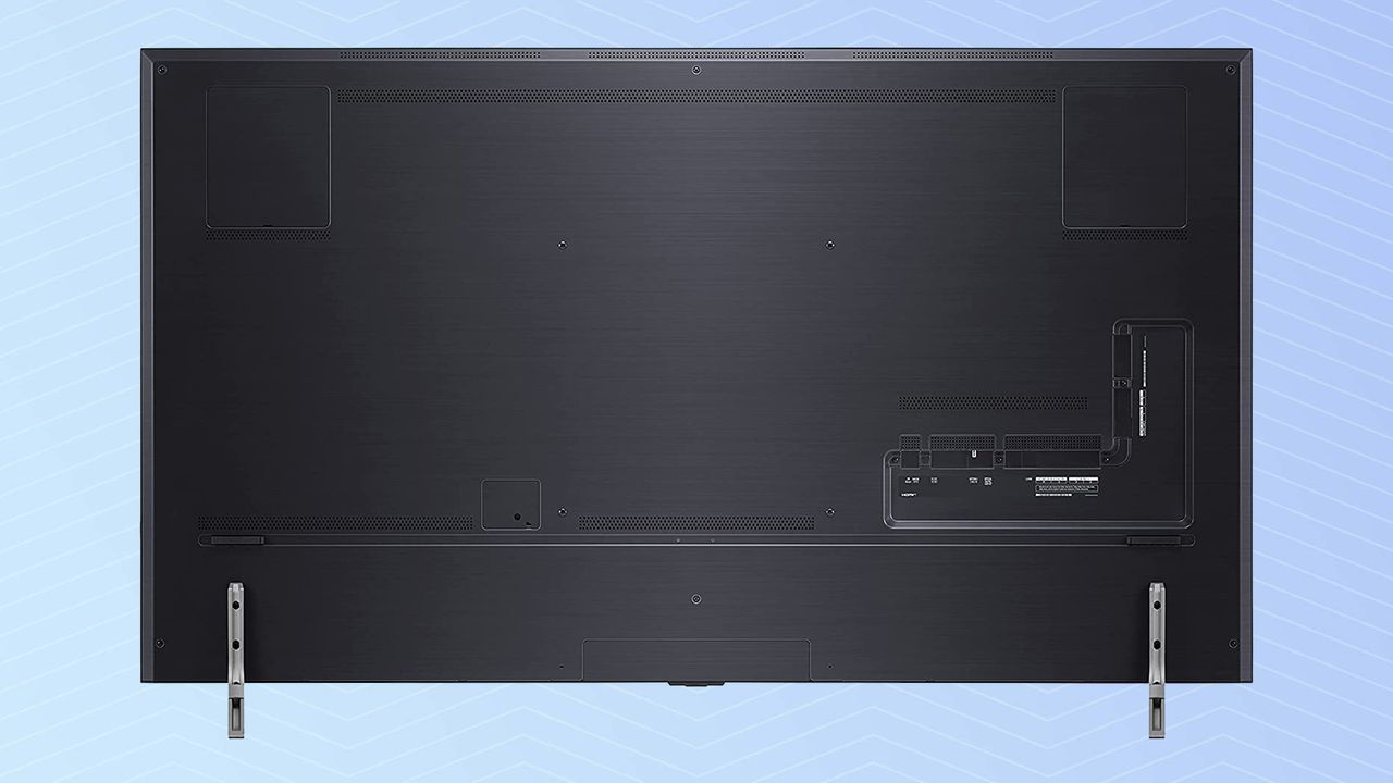 LG QNED MiniLED 99 Series 8K TV back view