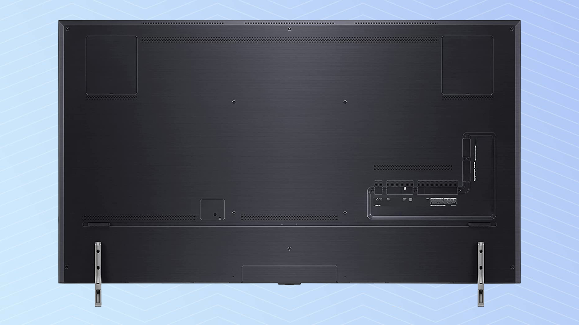 LG QNED MiniLED 99 Series 8K TV back view