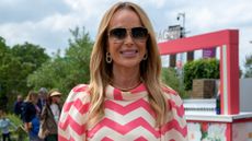 Amanda Holden attends the RHS Chelsea Flower Show on May 19, 2025