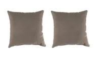 Sunbrella Throw Pillows, Set of 2 (in Cast Shale) for $49.74, at Sam's Club